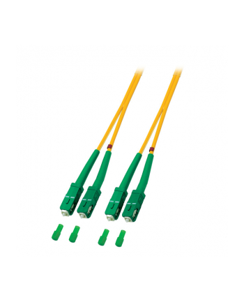 efb elektronik EFB Światłowód krosowy SC/APC-SC/APC 9/125 OS2 LSZH duplex jednomodowy 15m