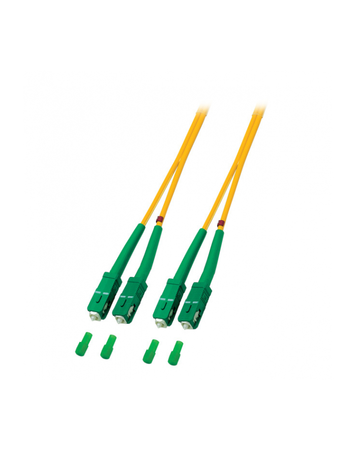 efb elektronik EFB Światłowód krosowy SC/APC-SC/APC 9/125 OS2 LSZH duplex jednomodowy 15m główny