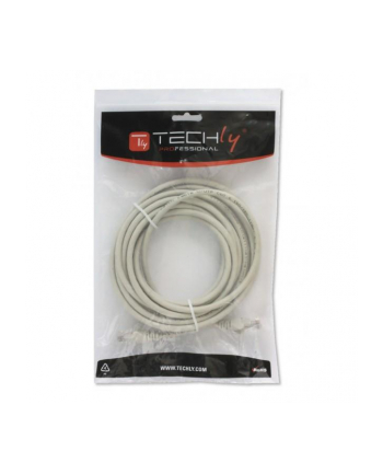 techly pro TechlyPro Kabel sieciowy patch cord RJ45 Cat5e UTP CCA 0,5m szary