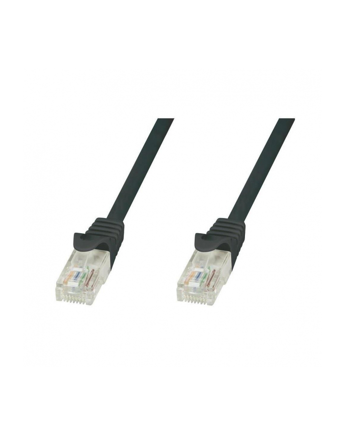 techly pro TechlyPro Kabel sieciowy patch cord RJ45 Cat5e UTP CCA 1m czarny główny