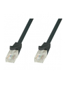techly pro TechlyPro Kabel sieciowy patch cord RJ45 Cat5e UTP CCA 1,5m czarny - nr 1