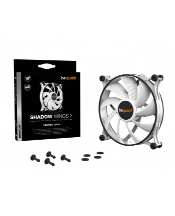 be quiet! Shadow Wings 2 140mm PWM White fan