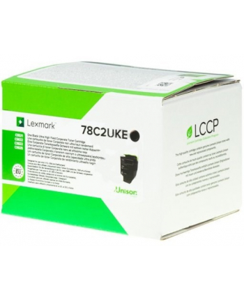 Toner Lexmark 78C2UKE black | 10 000 pgs | CS521dn / CS622de / CX622ade