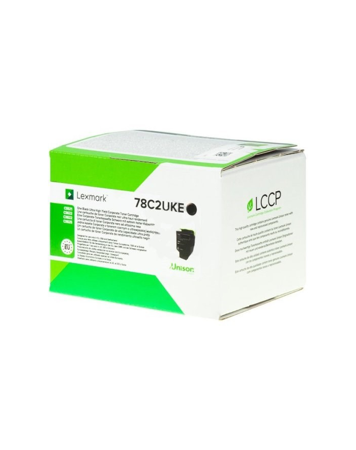 Toner Lexmark 78C2UKE black | 10 000 pgs | CS521dn / CS622de / CX622ade główny