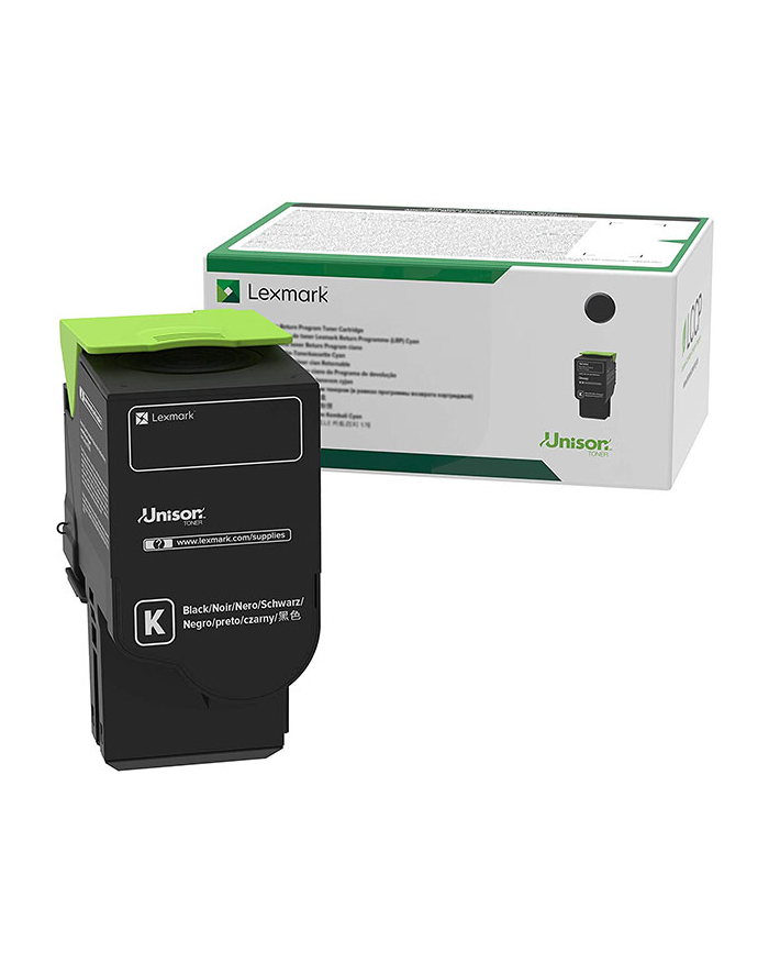 Toner Lexmark black | 8 000 str. | C2535dw / MC2535adwe / MC2640adwe główny