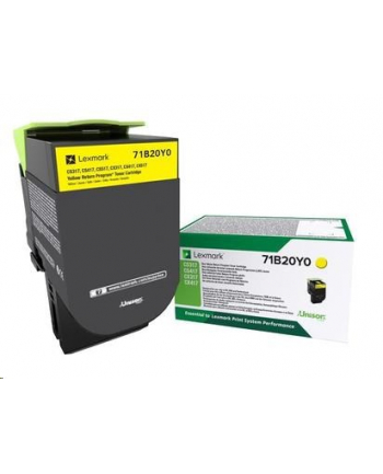 Toner Lexmark C330H40 Yellow | 2 500 str. | C3226 / MC3226