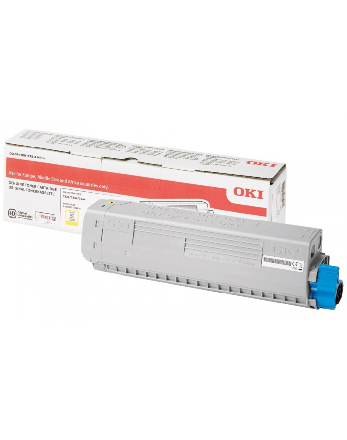 Toner OKI yellow| 5000 str | C824/834/844 główny