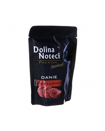 dolina noteci DNP Danie z wołowiny koty sterilizowane 85g