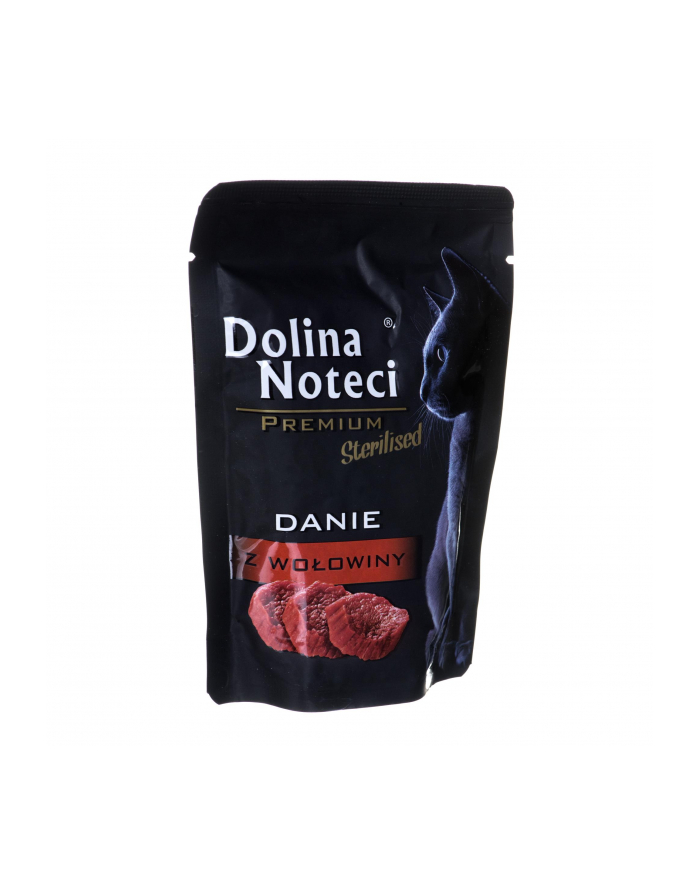 dolina noteci DNP Danie z wołowiny koty sterilizowane 85g główny