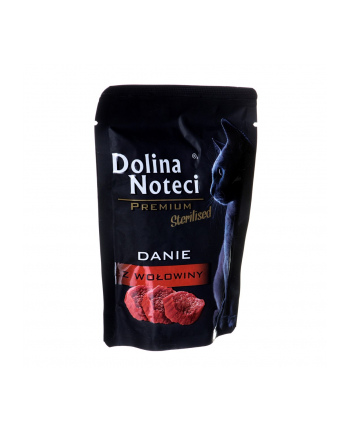 dolina noteci DNP Danie z wołowiny koty sterilizowane 85g