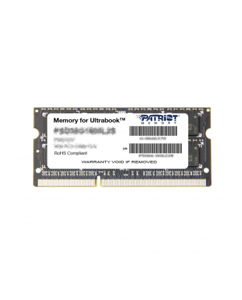 patriot memory PATRIOT DDR3 4GB 1600MHz SIGNATURE SODIMM CL11135V