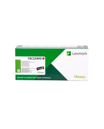 Toner Lexmark 78C2XM0 Magenta|5 000 str.|CS421dn / CS521dn / CS622 nr 2