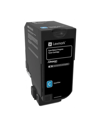 Toner Lexmark 84C2HC0 Cyan | 16 000 str. | CX725