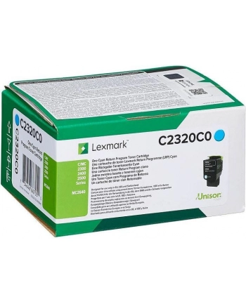 Toner Lexmark cyan | 1 000 str.| C2325dw / C2425dw / C2535dw / MC2325adw / MC242 nr 1