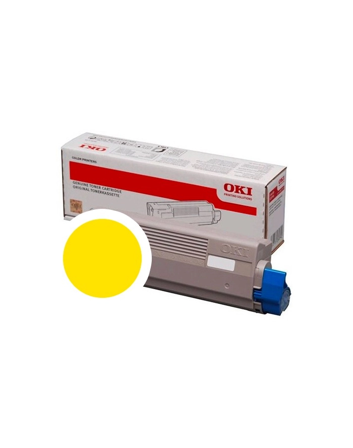 Toner OKI yellow| 10000 str | 834/844 główny