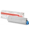 Toner OKI cyan | 5000 str | C824/834/844 - nr 8