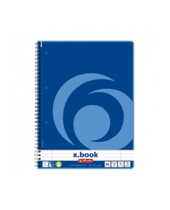 Herlitz Spiral Notebook lin. 27 blue A4 - lined nr 2