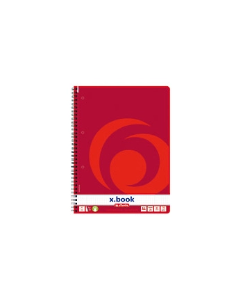 Herlitz Spiral Notebook lin. 28 rd A4 - checkered nr 2