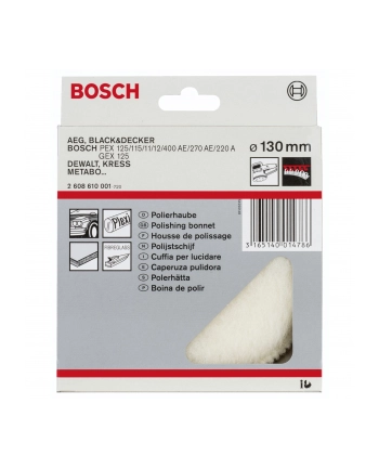 bosch powertools Bosch lamb wool hood 130mm - 2608610001 nr 1