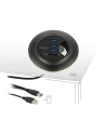DeLOCK table Hub 3 Port USB 3.0, card reader (+ 2 Slot SD card reader) - nr 15