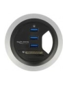 DeLOCK table Hub 3 Port USB 3.0, card reader (+ 2 Slot SD card reader) - nr 21