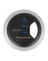 DeLOCK table Hub 3 Port USB 3.0, card reader (+ 2 Slot SD card reader) - nr 23