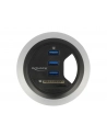 DeLOCK table Hub 3 Port USB 3.0, card reader (+ 2 Slot SD card reader) - nr 3