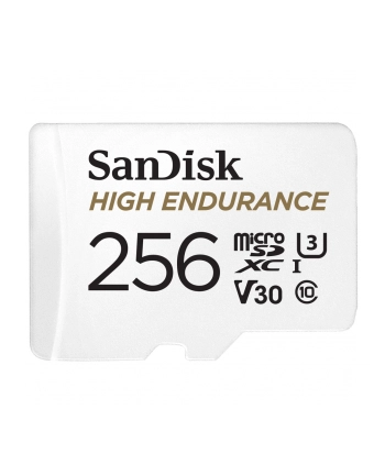 SanDisk 256GB High Endurance, memory card (white, Class 10, V3, U3) nr 1