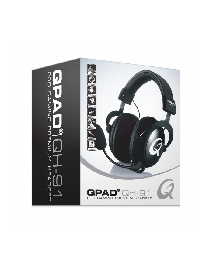 QPAD QH-91, headset (black) główny