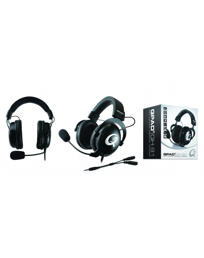 QPAD QH-92 Headset (black) główny