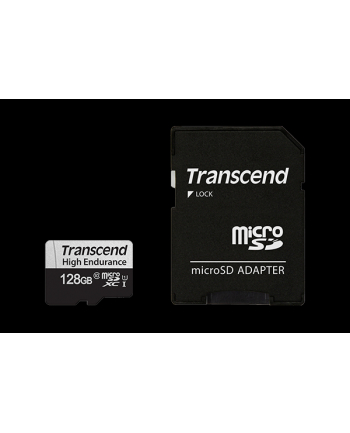 Transcend 350V 128 GB microSDXC, memory card (UHS-I U1, Class 10)