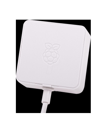 Okdo Official White Raspberry Pi 5.1A / 3A PSU, power supply (white, Bulk)