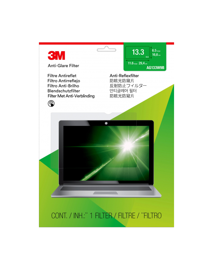3M Glare protection filter (transparent) główny