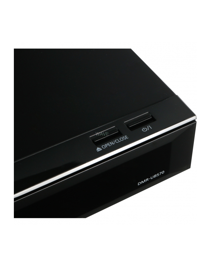 Panasonic DMR-UBC70EGK, Blu-ray player (black, twin HD tuners, 500GB, UltraHD) MENU ENG główny