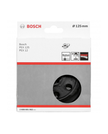 bosch powertools Bosch sanding pad 125mm medium hard PEX - 2608601062 nr 1