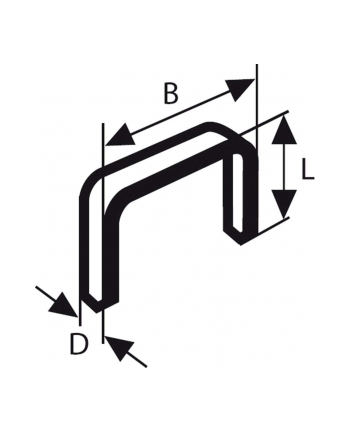 bosch powertools Bosch fine wire staple type 53 1.609.200.366 nr 2