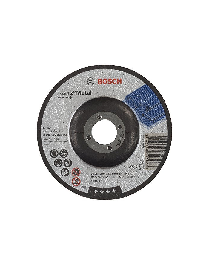 bosch powertools Bosch cutting disc cranked 125mm - 2608600221 główny