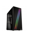 Aerocool Streak, tower case (black, window kit) - nr 46