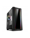 Sharkoon ELITE SHARK CA200G, big-tower case (black, Tempered Glass) - nr 10