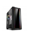 Sharkoon ELITE SHARK CA200G, big-tower case (black, Tempered Glass) - nr 1