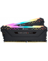 Corsair DDR4 - 16 GB -3600 - CL - 18 - Dual Kit -  Vengeance RGB PRO (black, CMW16GX4M2D3600C18) - nr 16