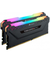 Corsair DDR4 - 16 GB -3600 - CL - 18 - Dual Kit -  Vengeance RGB PRO (black, CMW16GX4M2D3600C18) - nr 17