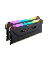 Corsair DDR4 - 16 GB -3600 - CL - 18 - Dual Kit -  Vengeance RGB PRO (black, CMW16GX4M2D3600C18) - nr 1