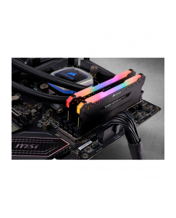 Corsair DDR4 - 16 GB -3600 - CL - 18 - Dual Kit -  Vengeance RGB PRO (black, CMW16GX4M2D3600C18)