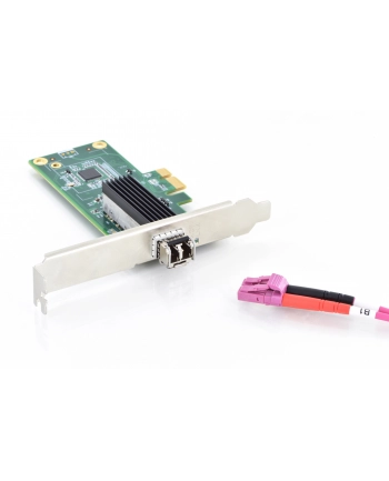 Digitus SFP Gigabit Ethernet PCI Express Card 1000SX multimode, LAN Adapter