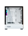 AZZA Apollo 430W-DF2, tower case (white / orange, Tempered Glass) - nr 1