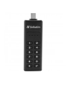 Verbatim Secure Keypad 64GB, USB flash drive (black, USB-C) - nr 14