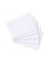 Herlitz index cards 100 pcs. Lin. white - nr 1