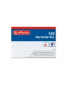 Herlitz index cards 100 pcs. Lin. white - nr 7