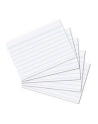 Herlitz index cards 100 pcs. Lin. white - nr 8